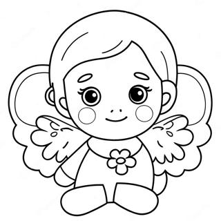 Little Angel Coloring Page 29853-24066