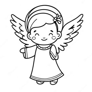 Little Angel Coloring Page 29853-24067