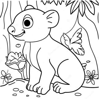 Rainforest Animals Coloring Page 29863-24079