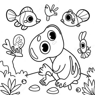 Rainforest Animals Coloring Page 29863-24080