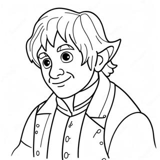 Bilbo Baggins Adventure Coloring Page 29884-24103