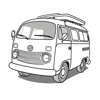 Classic Van Coloring Page 29913-43014