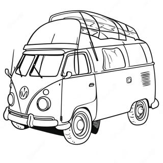 Classic Van Coloring Page 29913-43016