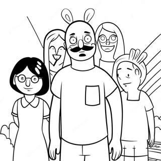 Bob's Burgers Coloring Pages