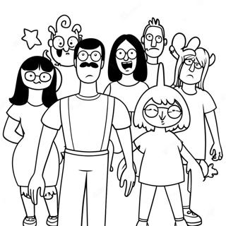 Bob S Burgers Coloring Page 2991-2487