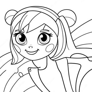 Miraculous Ladybug Superhero Coloring Page 29933-24127