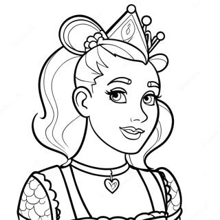 Punk Disney Princess Coloring Page 29953-24138