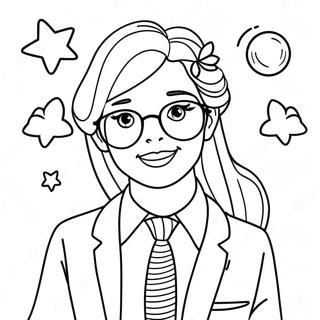 Picsart Preppy Coloring Page 29973-24158