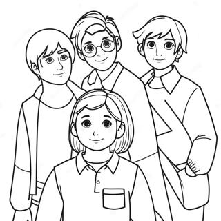 Heartstopper Main Characters Coloring Page 29983-24168