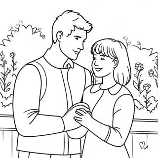 Heartstopper Love Story Coloring Page 29984-24172