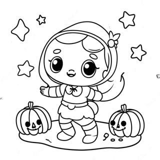 Cocomelon Halloween Coloring Pages