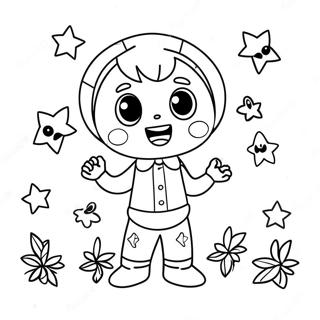 Cocomelon Halloween Coloring Page 29993-24174