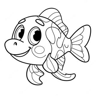 Bubble Guppies Zooli Coloring Page 30013-24190