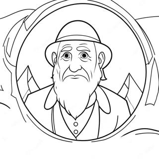 The Hobbit Coloring Pages