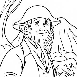 The Hobbit Coloring Page 30053-24224