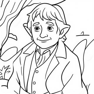 Bilbo Baggins Adventure Coloring Page 30054-24227