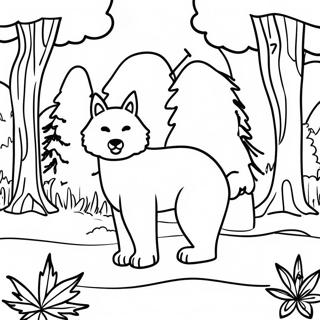 Wilderness Coloring Pages