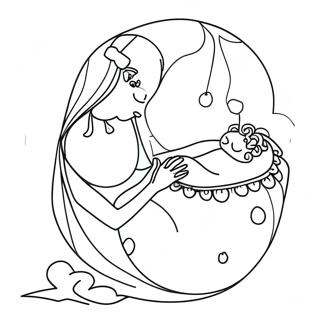 Pregnancy Coloring Pages