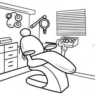 Dentist Office Coloring Page 30153-24303