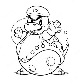 Lemmy Koopa Coloring Pages