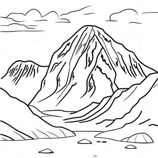 Everest Vbs Adventure Scene Coloring Page 30194-24348