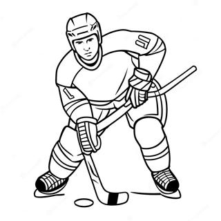 Hockey Coloring Pages