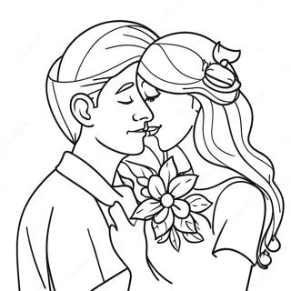 Romantic I Love My Husband Coloring Page 30244-24381