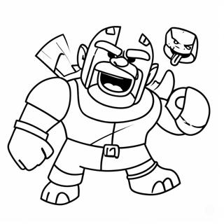 Clash Of Clans Coloring Page 30263-24392