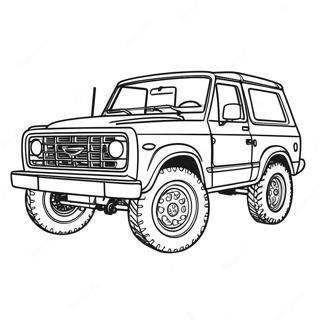 Suv Coloring Pages