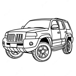 Suv Coloring Page 30303-24422