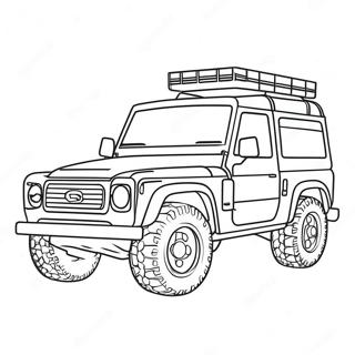 Suv Coloring Page 30303-24423