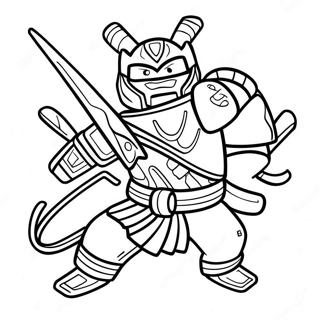 Ninjago Serpentine Coloring Page 30313-24427