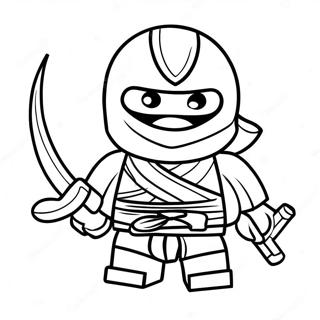 Fierce Ninjago Serpentine Warrior Coloring Page 30314-24435