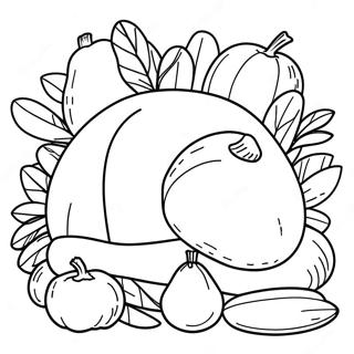 First Thanksgiving Coloring Page 30343-24458