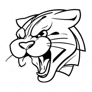 Carolina Panthers Logo Coloring Page 30353-24467