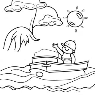 Water Safety Coloring Pages