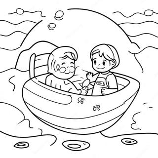 Water Safety Coloring Page 30373-24478