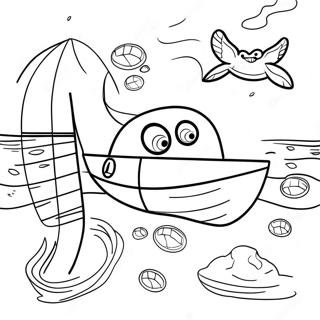 Water Safety Coloring Page 30373-24480