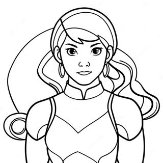 Korra Coloring Pages