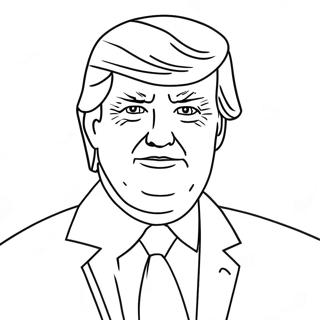 Donald Trump Coloring Pages