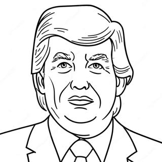 Donald Trump Coloring Page 30393-24490