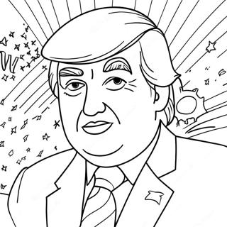 Donald Trump Coloring Page 30393-24491