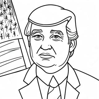 Donald Trump Coloring Page 30393-24492