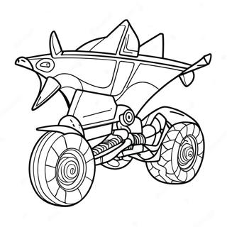 Batwheels Coloring Pages