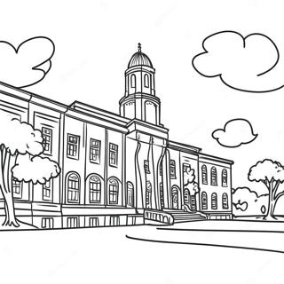 College Coloring Pages