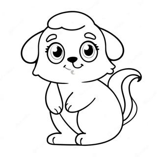 Cute Sticker Coloring Pages