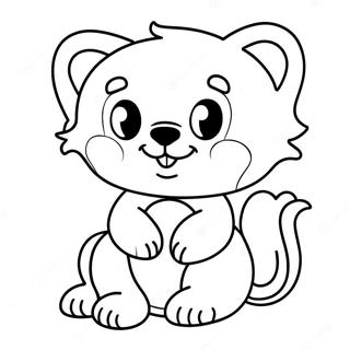 Cute Sticker Coloring Pages