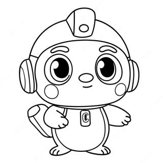 Pororo Coloring Pages