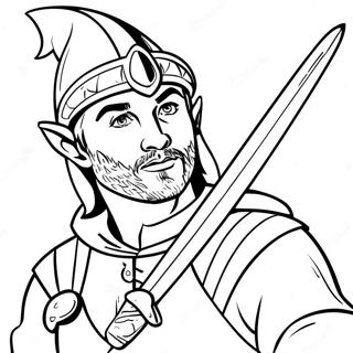 Robin Hood Coloring Pages