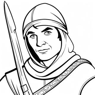 Robin Hood Coloring Page 30553-24620